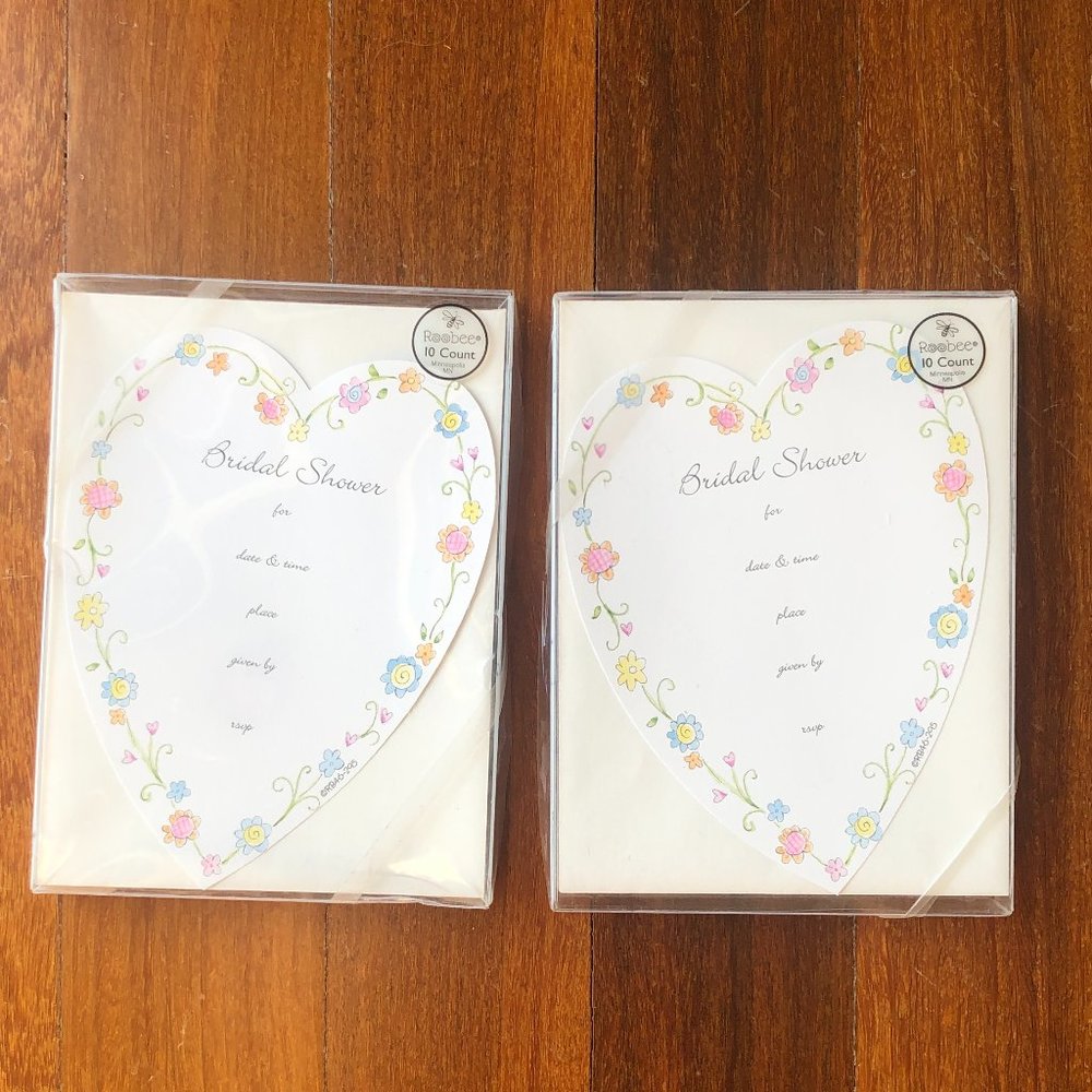 Bridal Shower Invitations by Roobee - 20 count